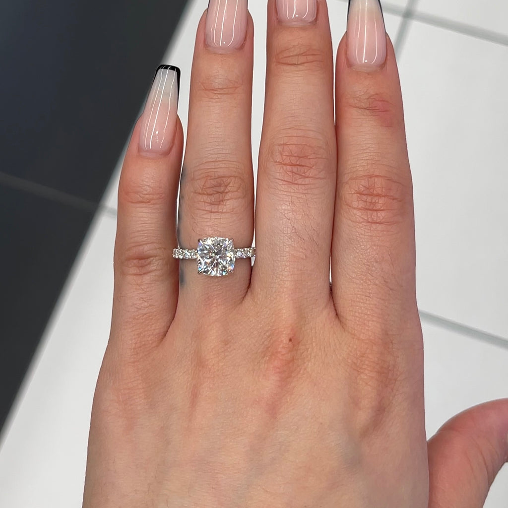 Cushion Cut Engagement Ring | Vintage Inspired Designs