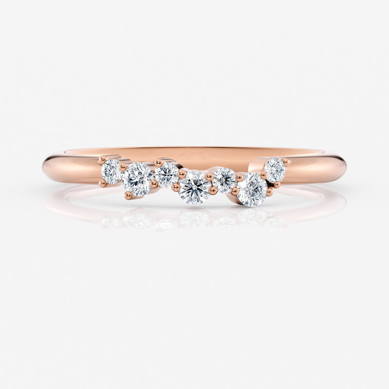 Diamond Cluster Ring in 18K Gold