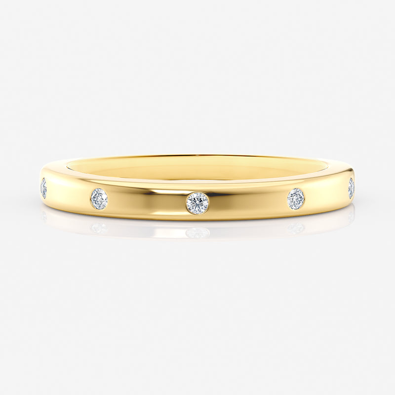 Paris Diamond Ring in 18K Gold