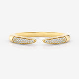 Diamond Claw Ring in 18K Gold