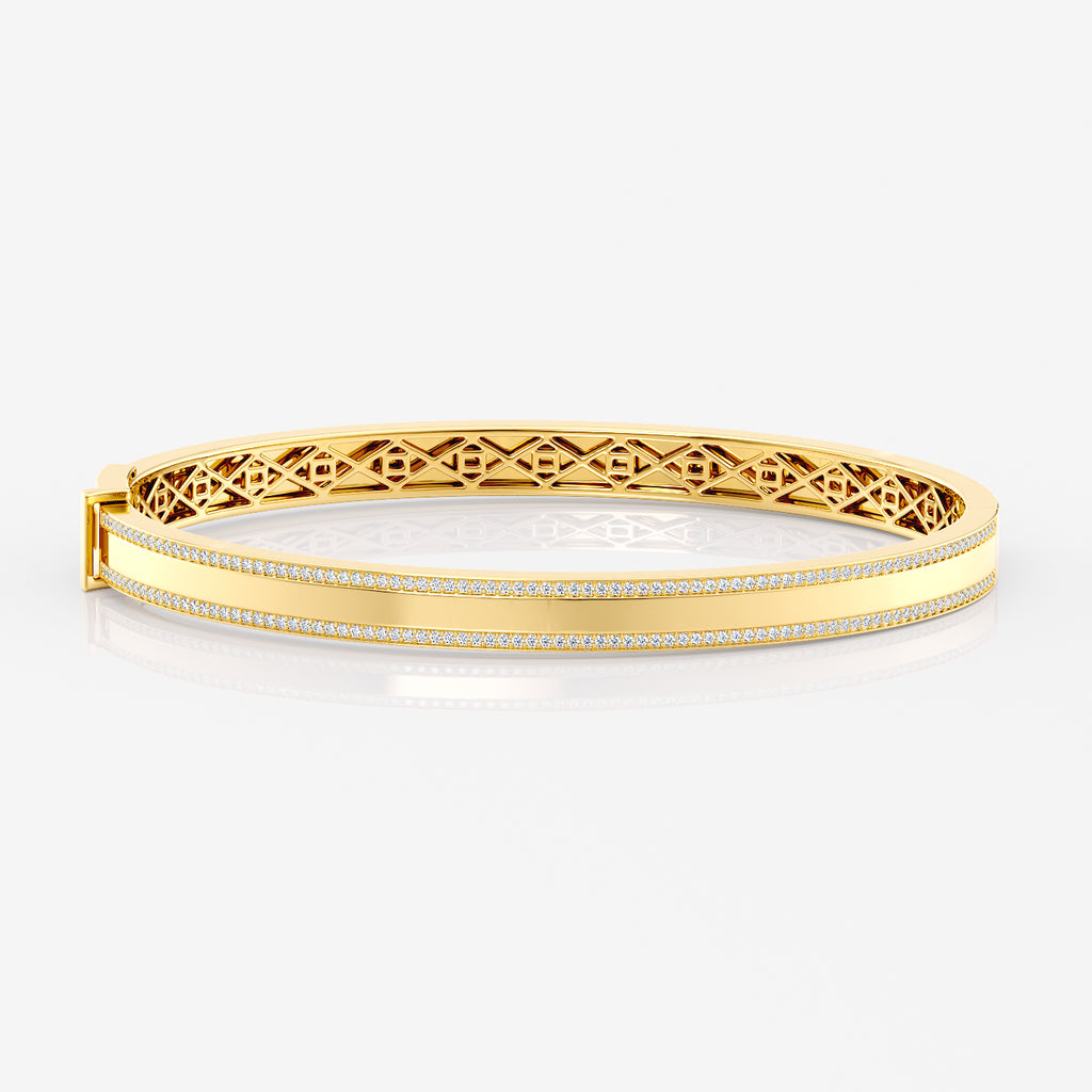 Kiara 18K Gold Diamond Bracelet - R Narayan Jewellers | R Narayan Jewellers